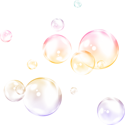 Colorful Bubbles Illustration